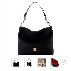 Dooney and Bourke Pebble leather XL shoulder bag